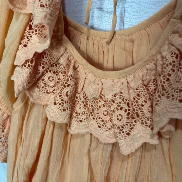 NWT Tularosa Peach Dress Size Small - Picture 9 of 14